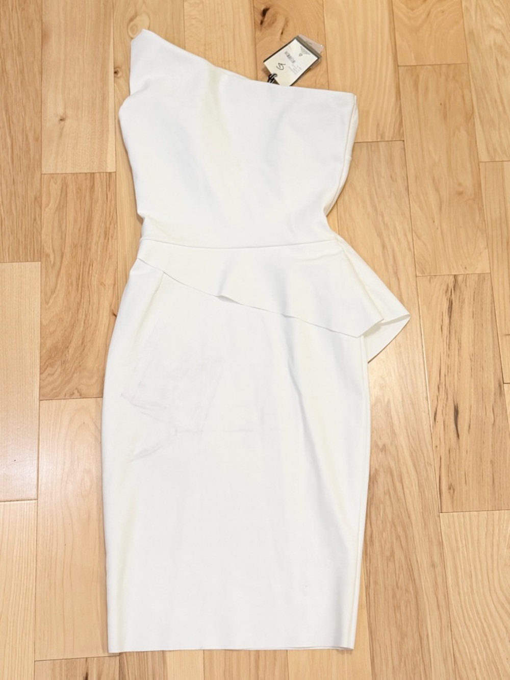 NWT Chiara Boni La Petite Robe Zulema One Shoulder Dress - Picture 2 of 10